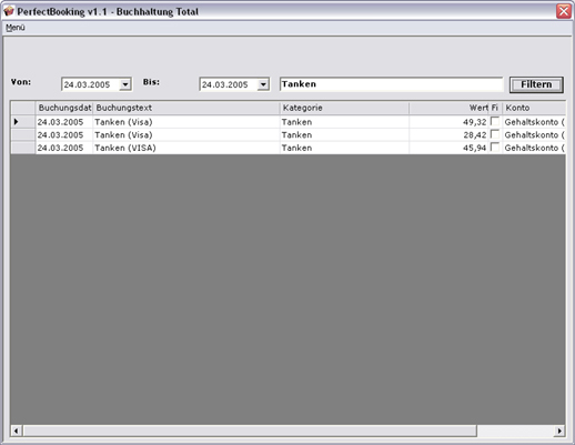 alle Konten ausdrucken