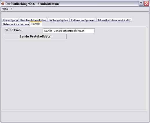 Protokolldatei senden
